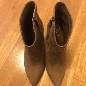 Vince Camuto suede booties
